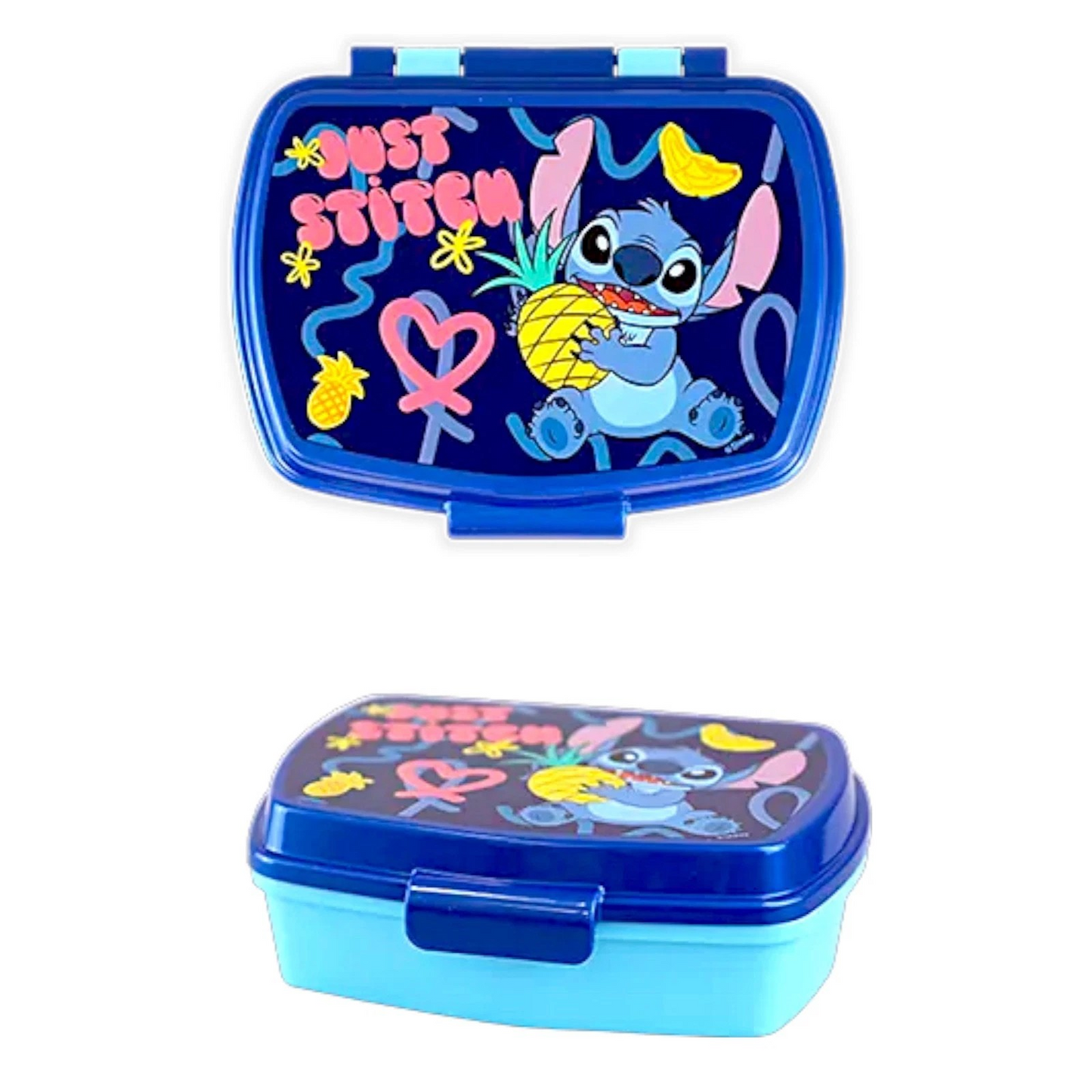 Kids Sandwich Lunch Box and Straw Tumbler- Stitch