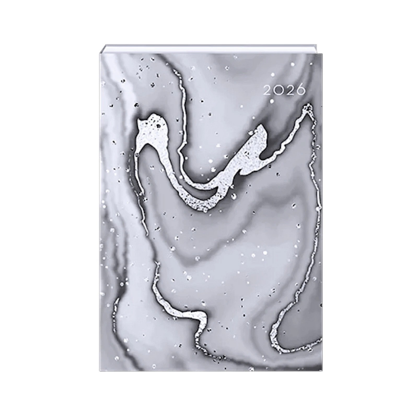 2026 A5 week to view diary planners - Marble design