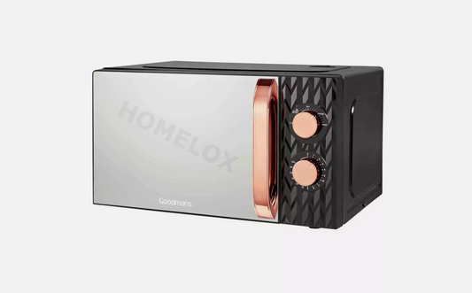 Goodmans Black and Copper Textured Effect Microwave