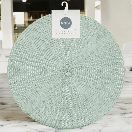 Round Sage Placemats