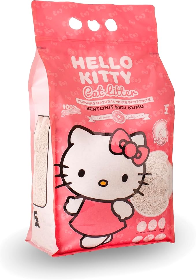 HELLO KITTY Bentonite Baby Powder Cat Litter