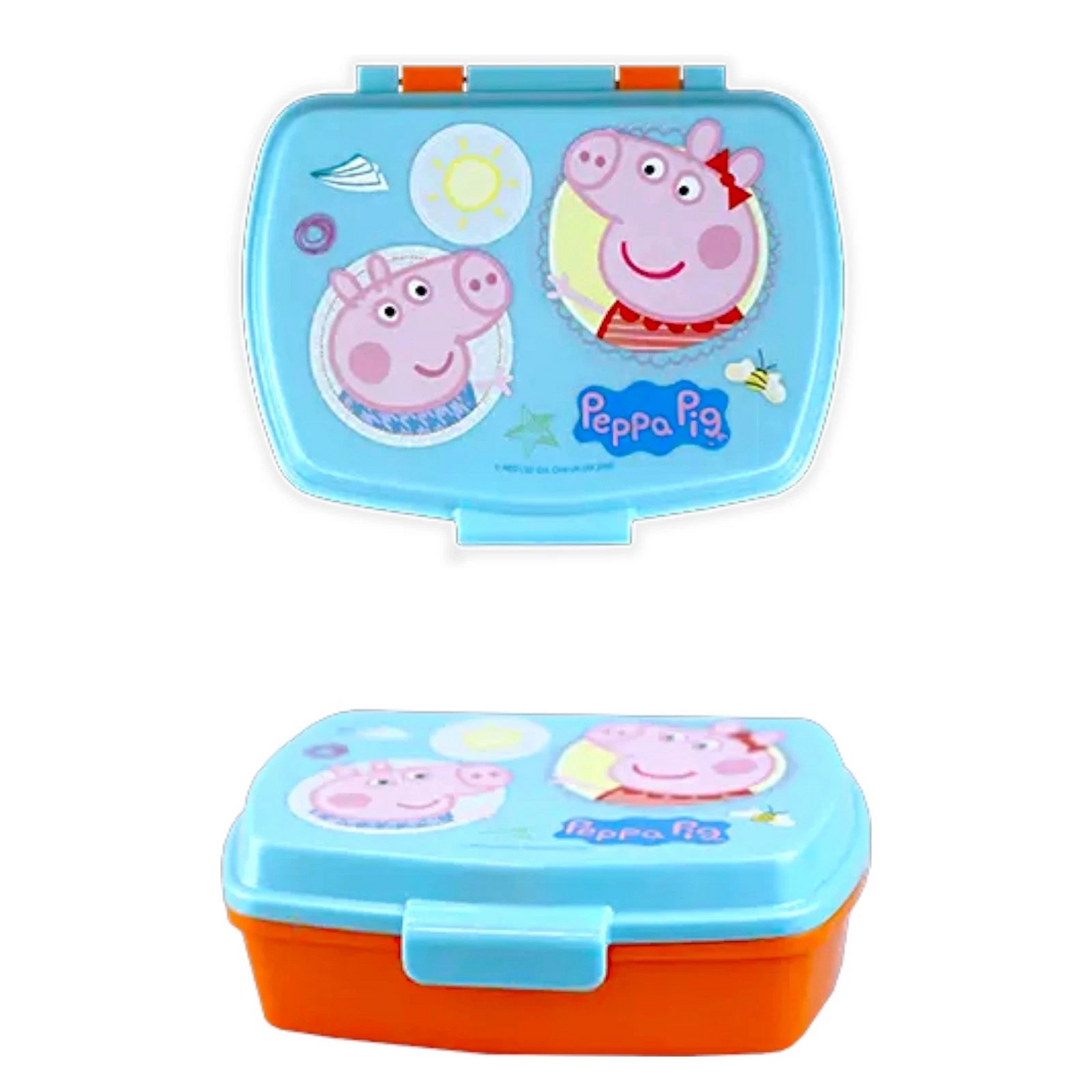 Kids Sandwich Box and Straw Tumbler Set - Peppa Pig