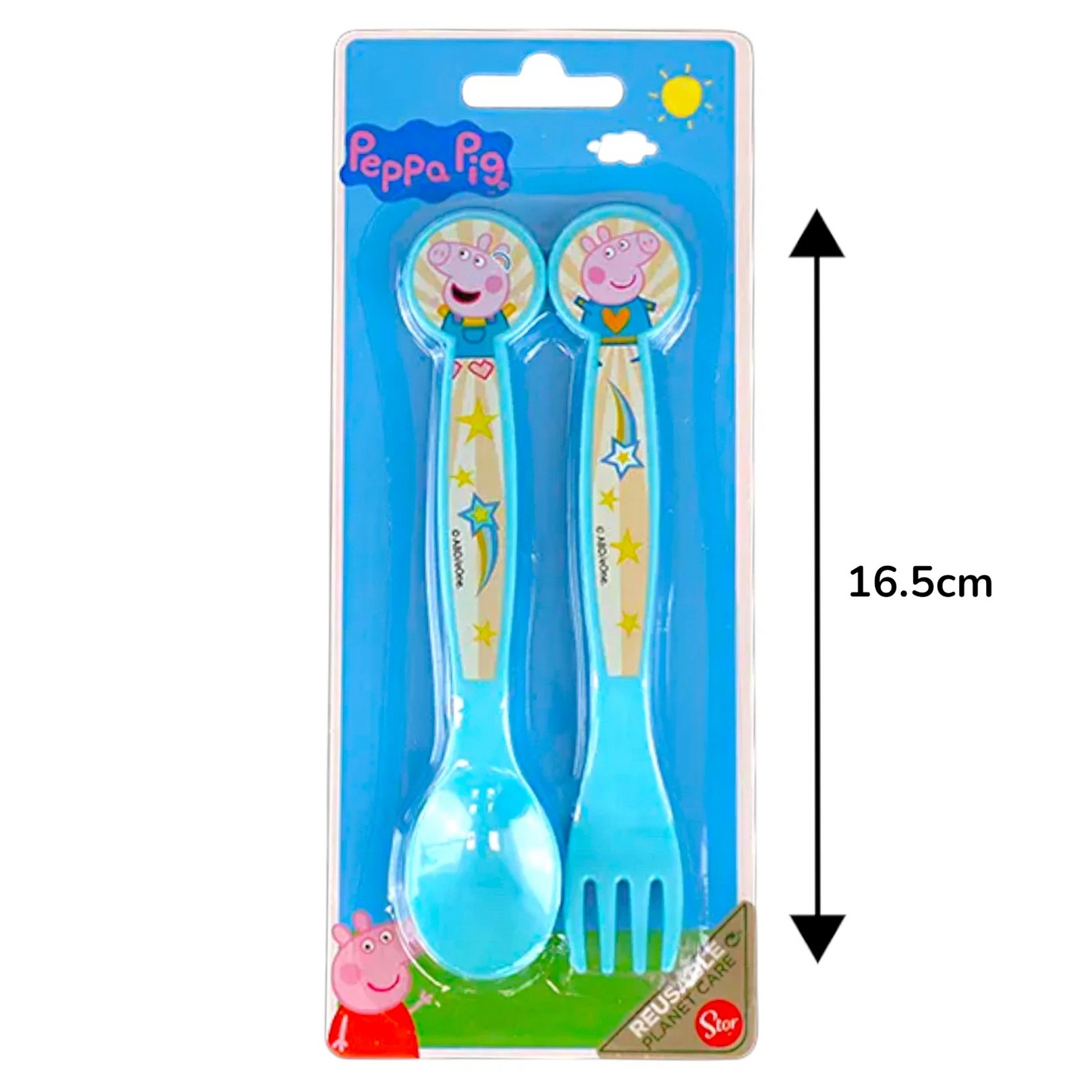 6PC Kids Dinner Tableware Set- Peppa Pig