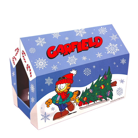 Garfield Cat Pet Scratching House - Blue