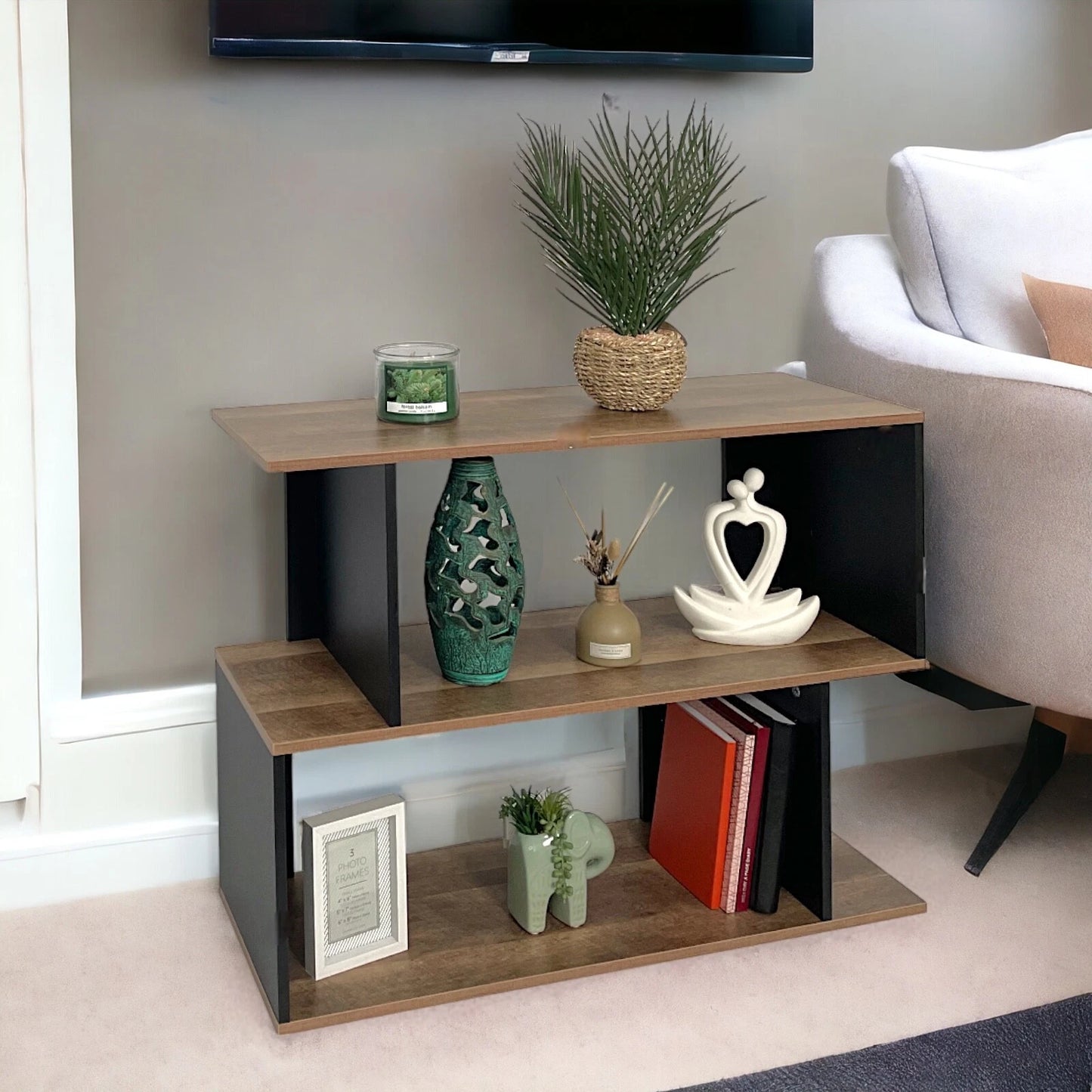 3 Tier Side Table Elegant Design Coffee Table