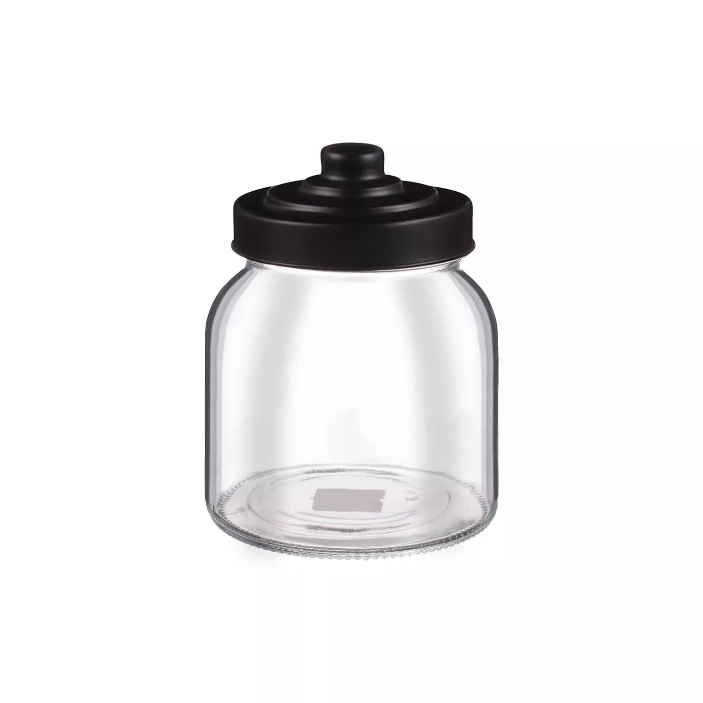 Set Of 3 Glass Tea Coffee Sugar Jars