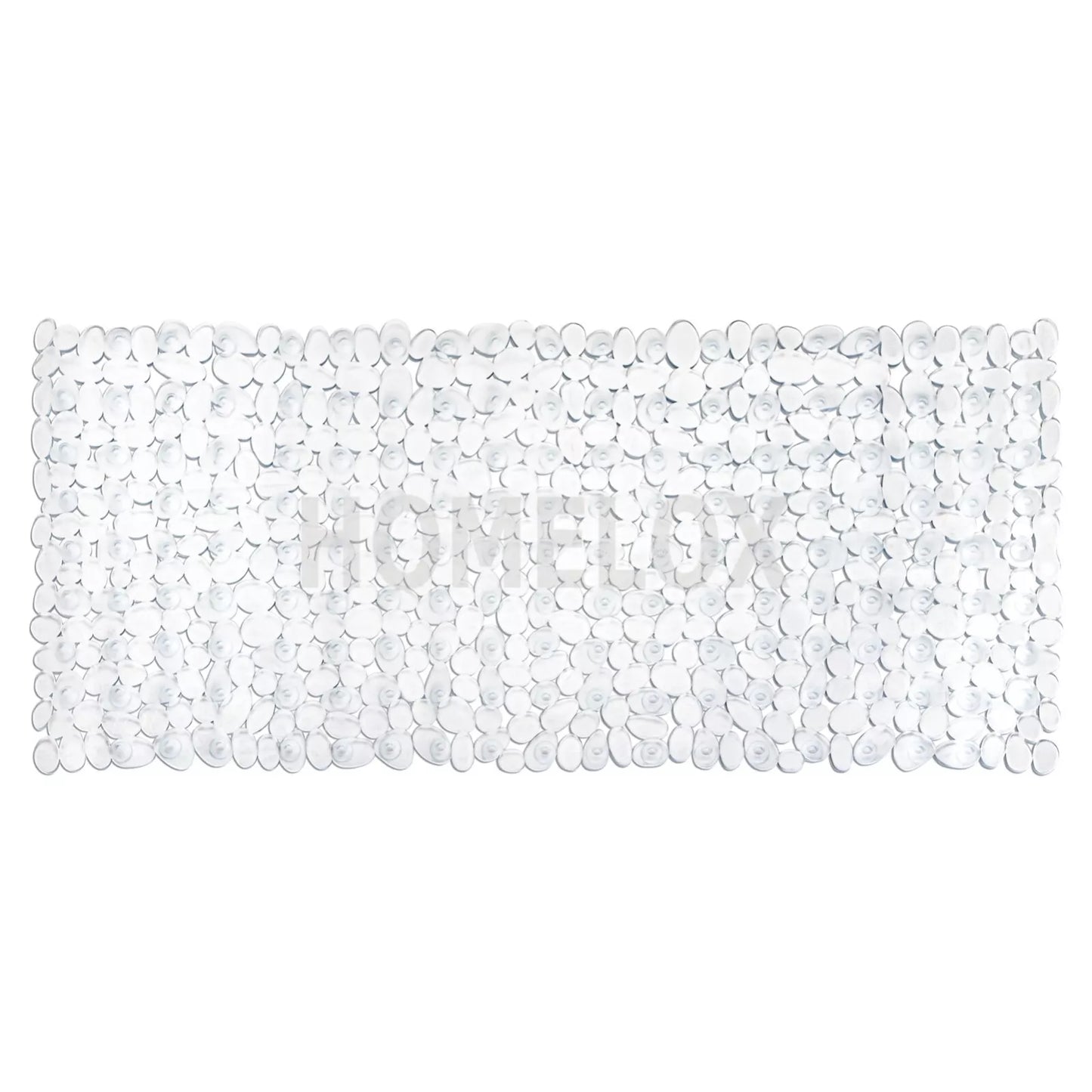 Clear Extra Long Non Slip Suction Bath Shower Mat