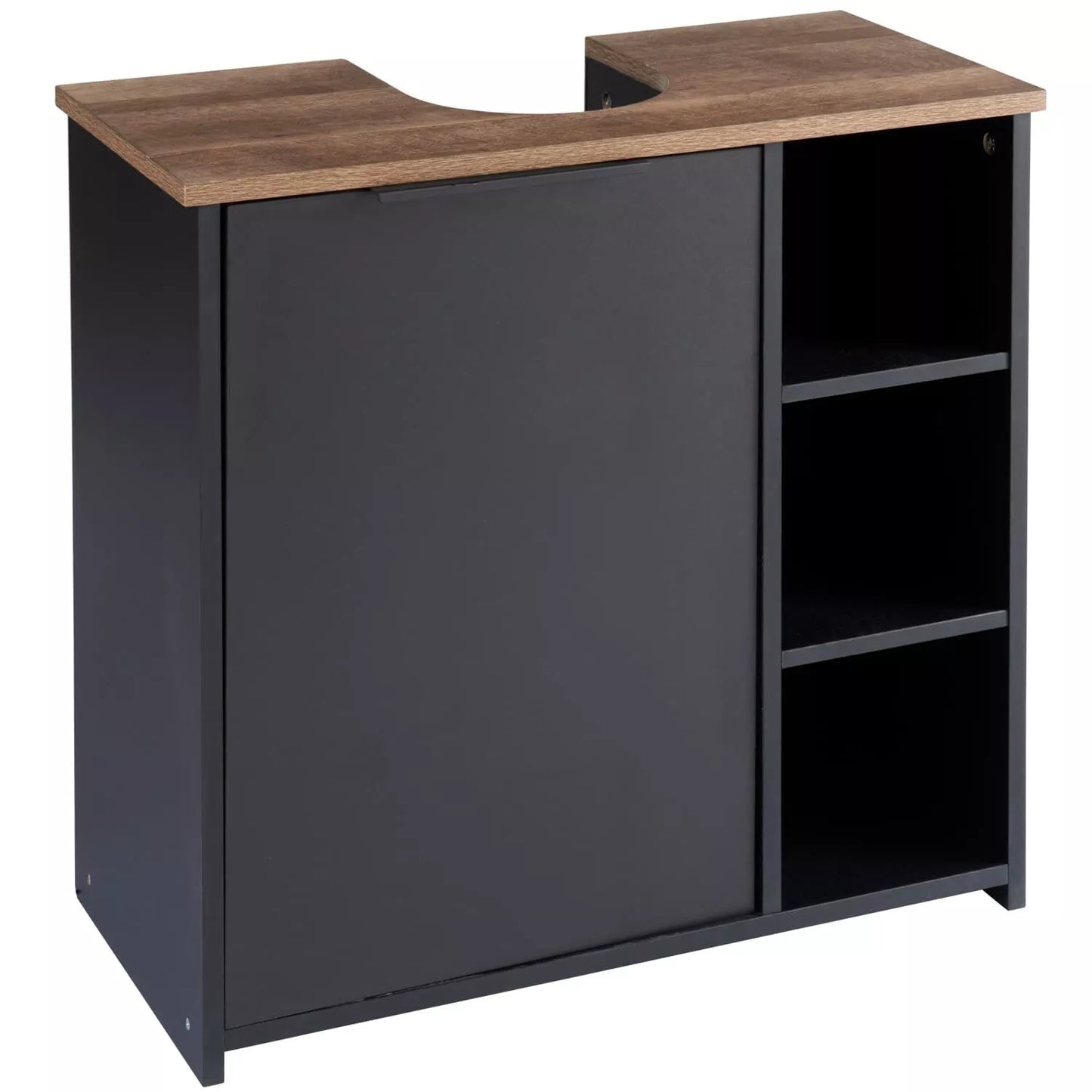 Black Under Sink Cabinet