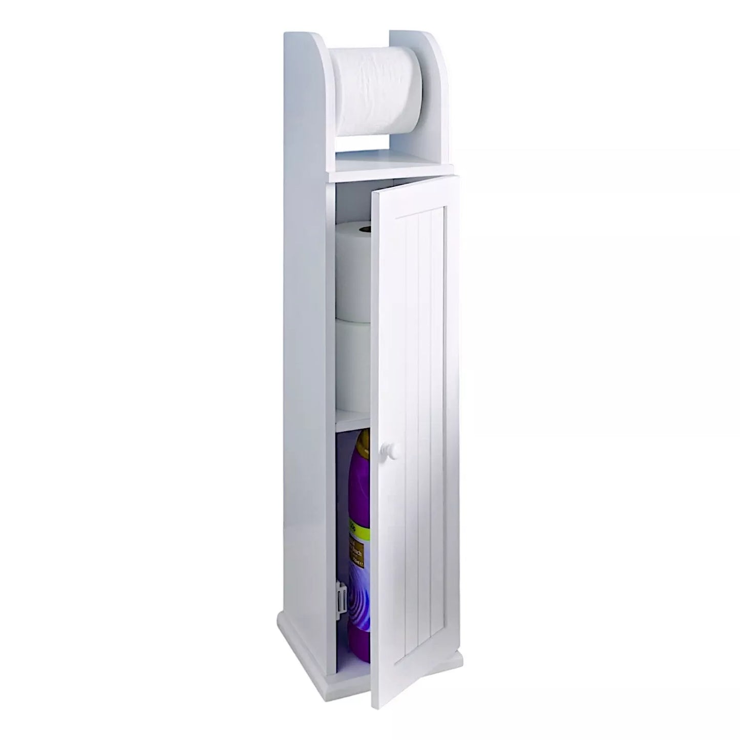 White Toilet Paper Holder