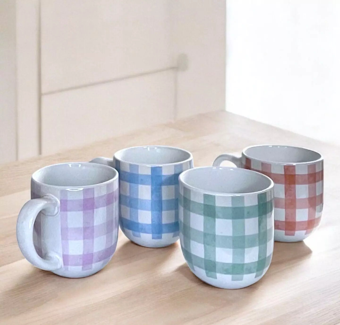 Set of 4 Tea Coffee Mugs