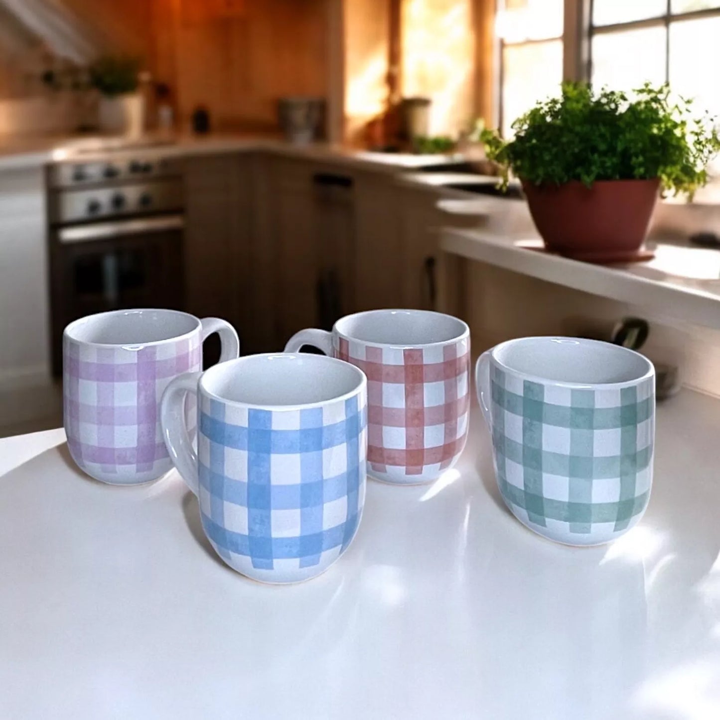 Set of 4 Tea Coffee Mugs