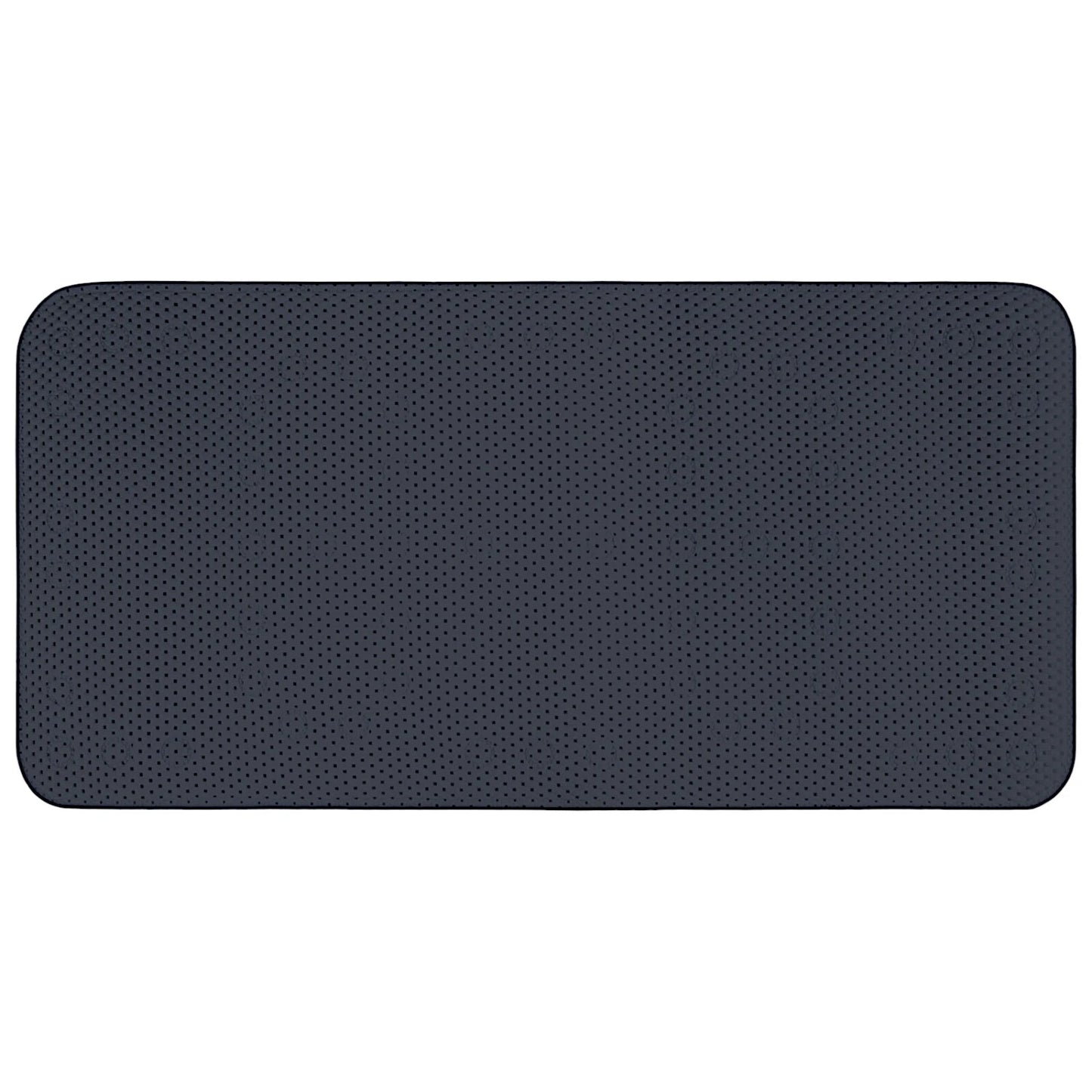 Black Extra Long Non Slip Suction Bath Shower Mat