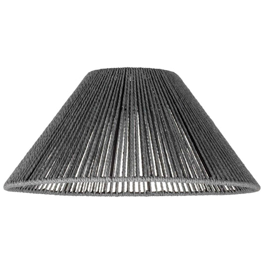 Grey Wicker Rattan Ceiling