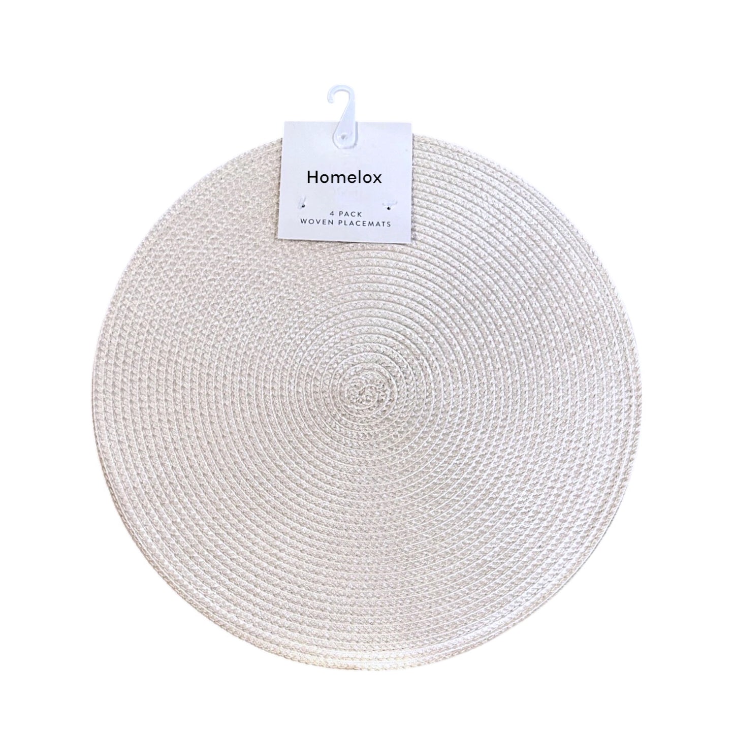 Round Placemat Set Of 4 ( Beige )