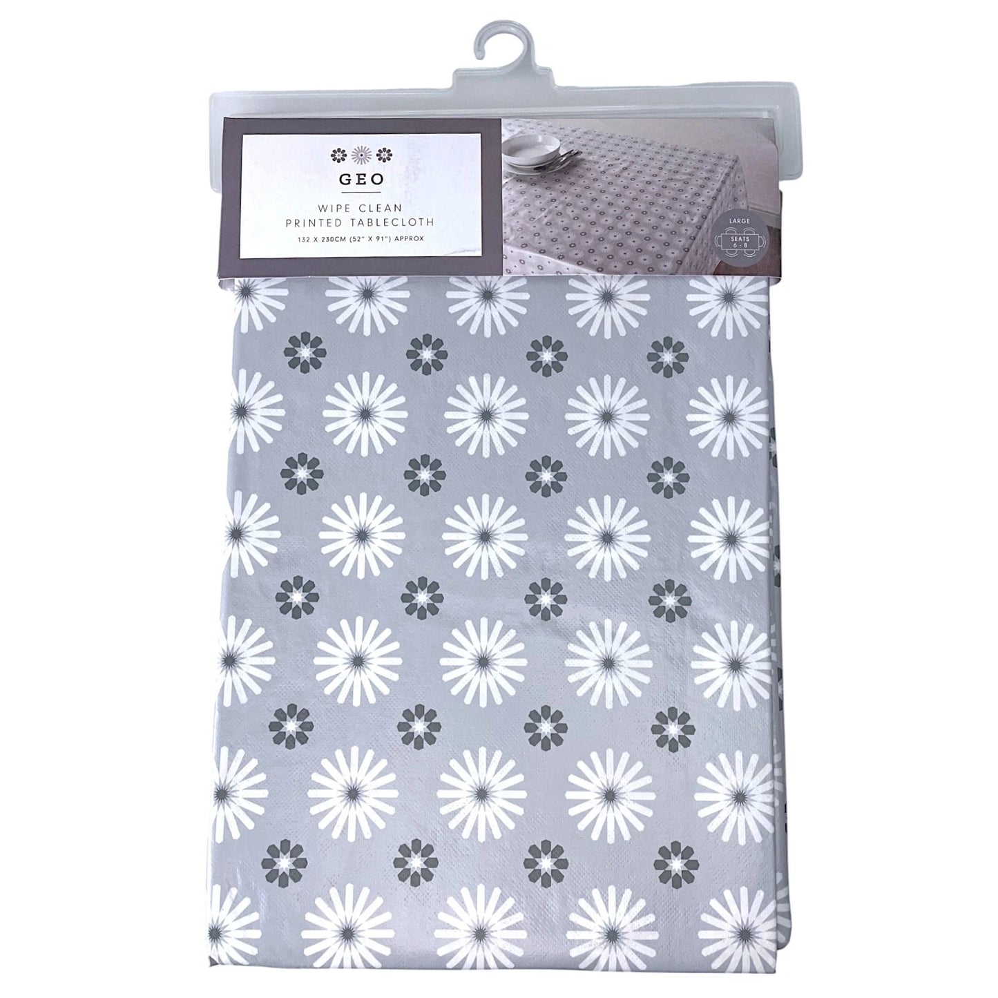 Tablecloth Wipe Clean 132 x 230 CM