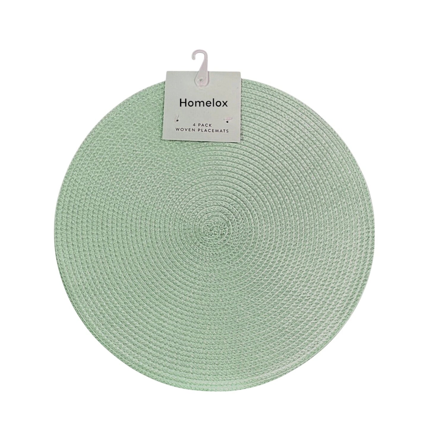 Round Placemats Set Of 4 (Green)