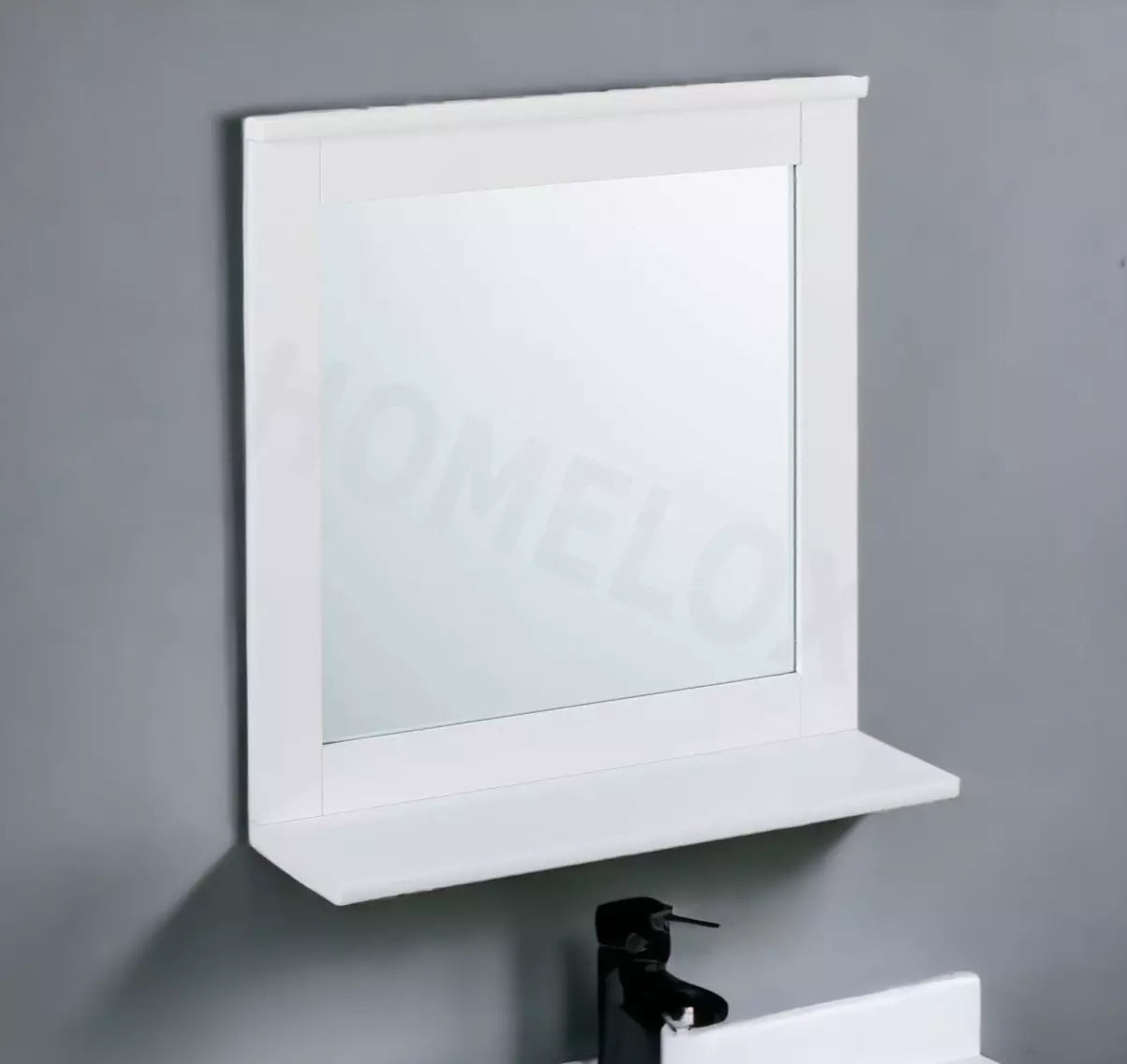 Bathroom Mirror with Shelf