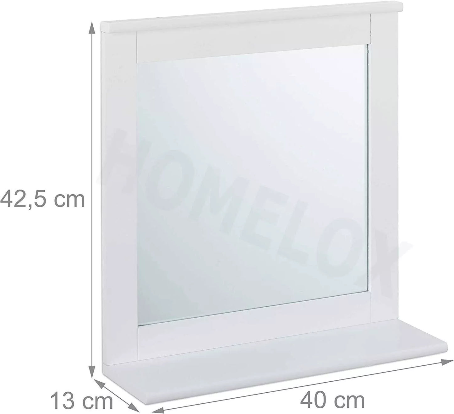 Bathroom Mirror with Shelf