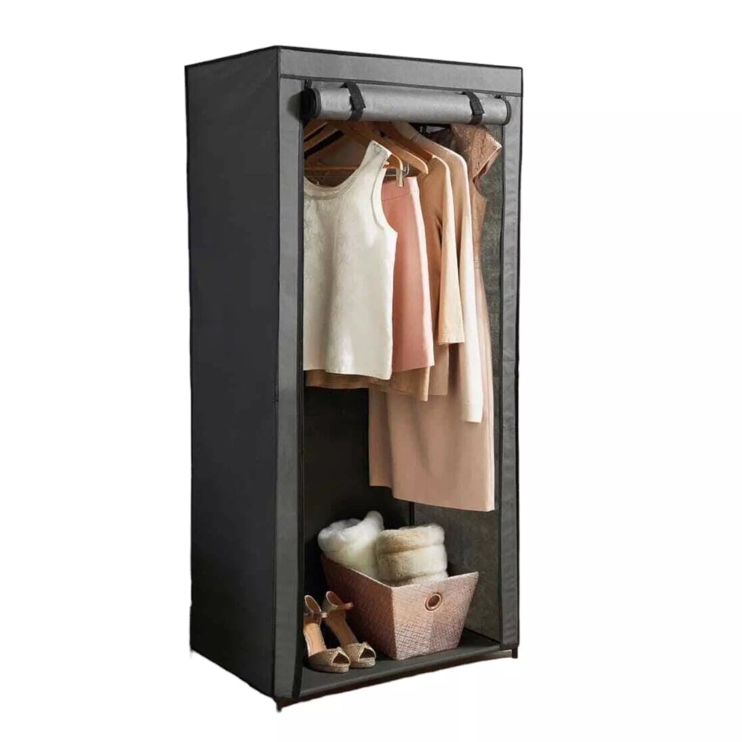 Deluxe Double Canvas Wardrobe