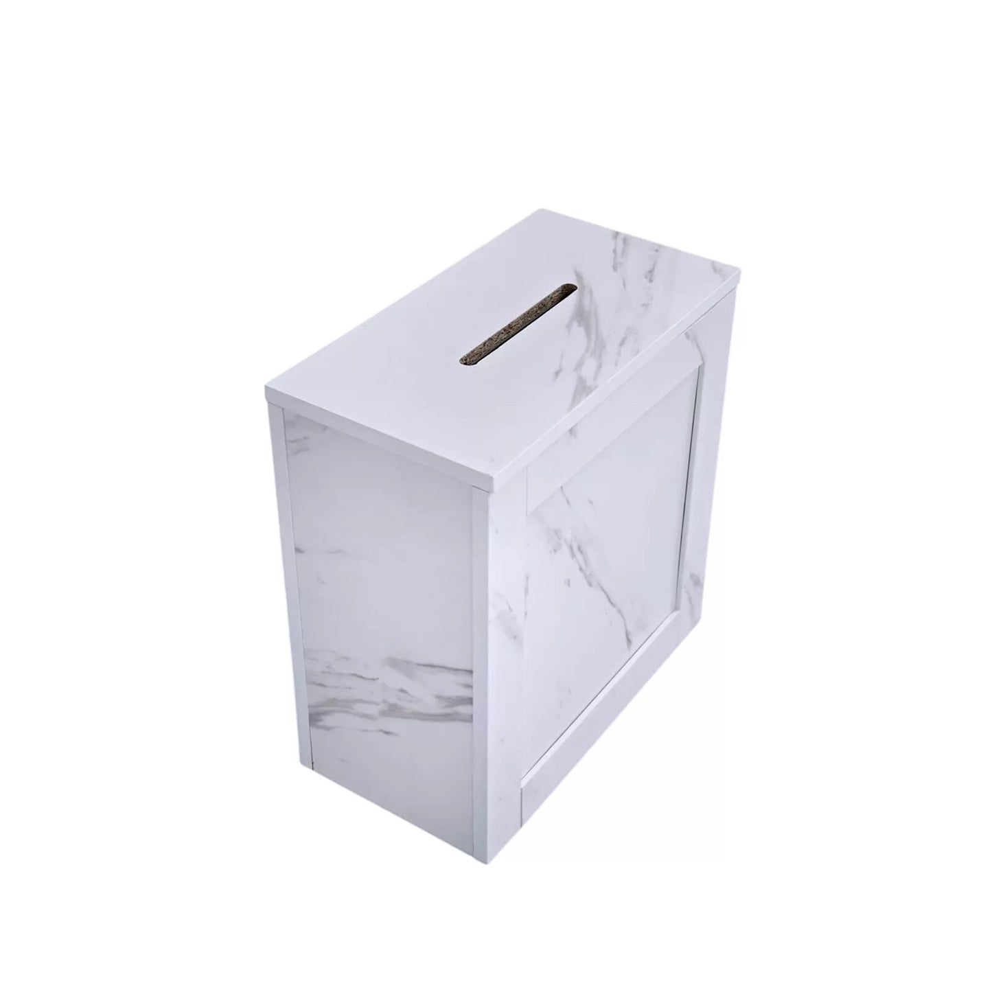 Wooden Toilet Storage Marble