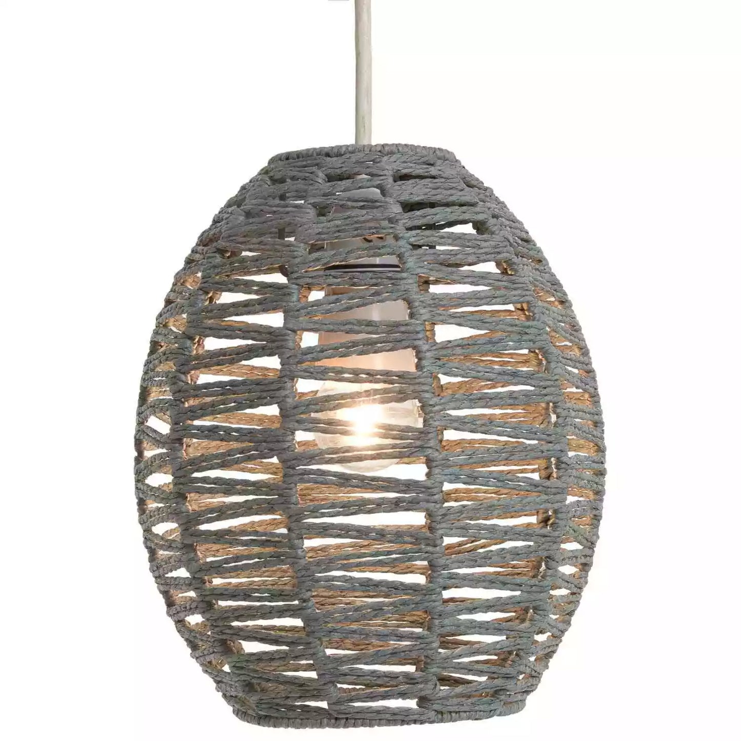 Isla Wicker Light Shade Grey