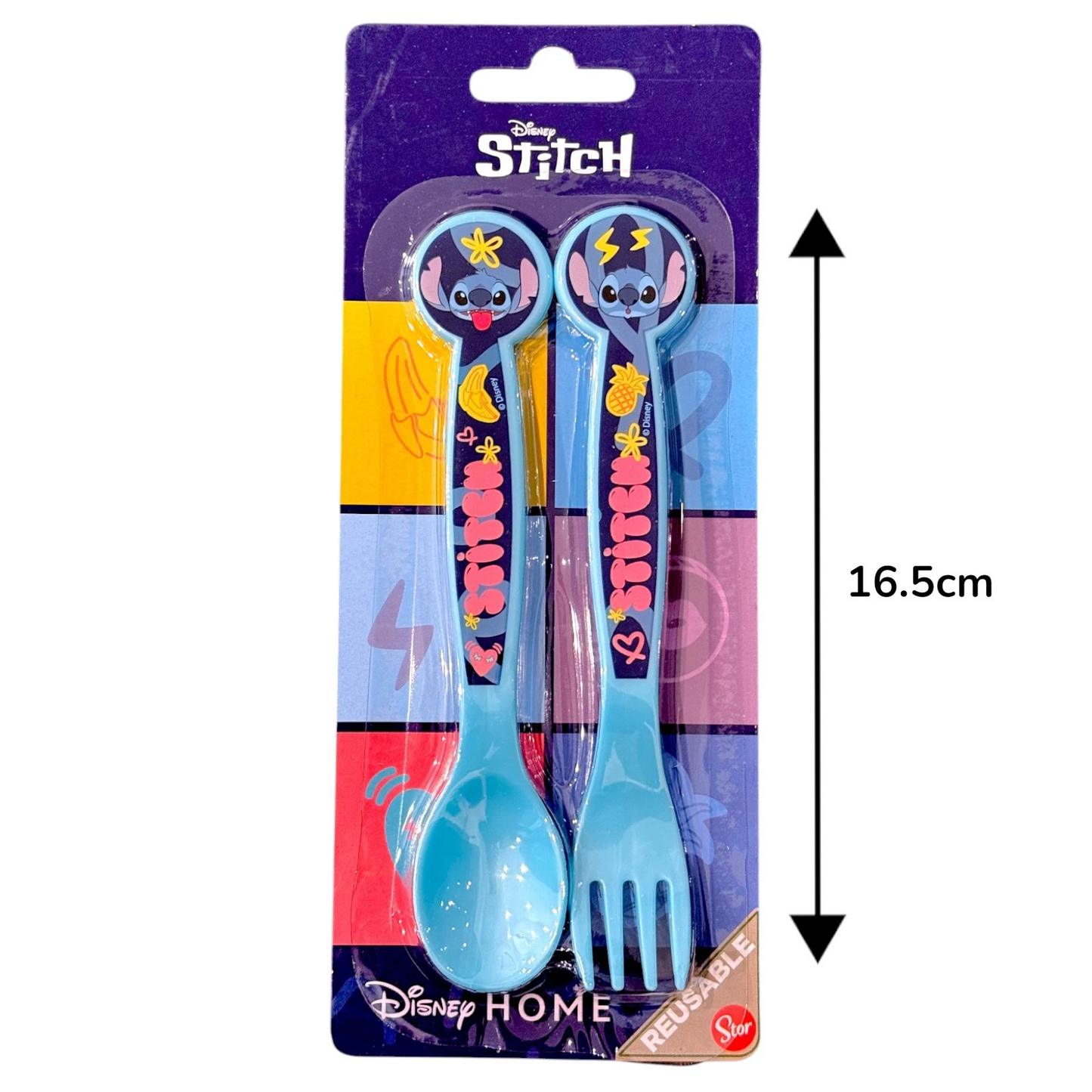 6PC Kids Dinner Tableware Set-Stitch
