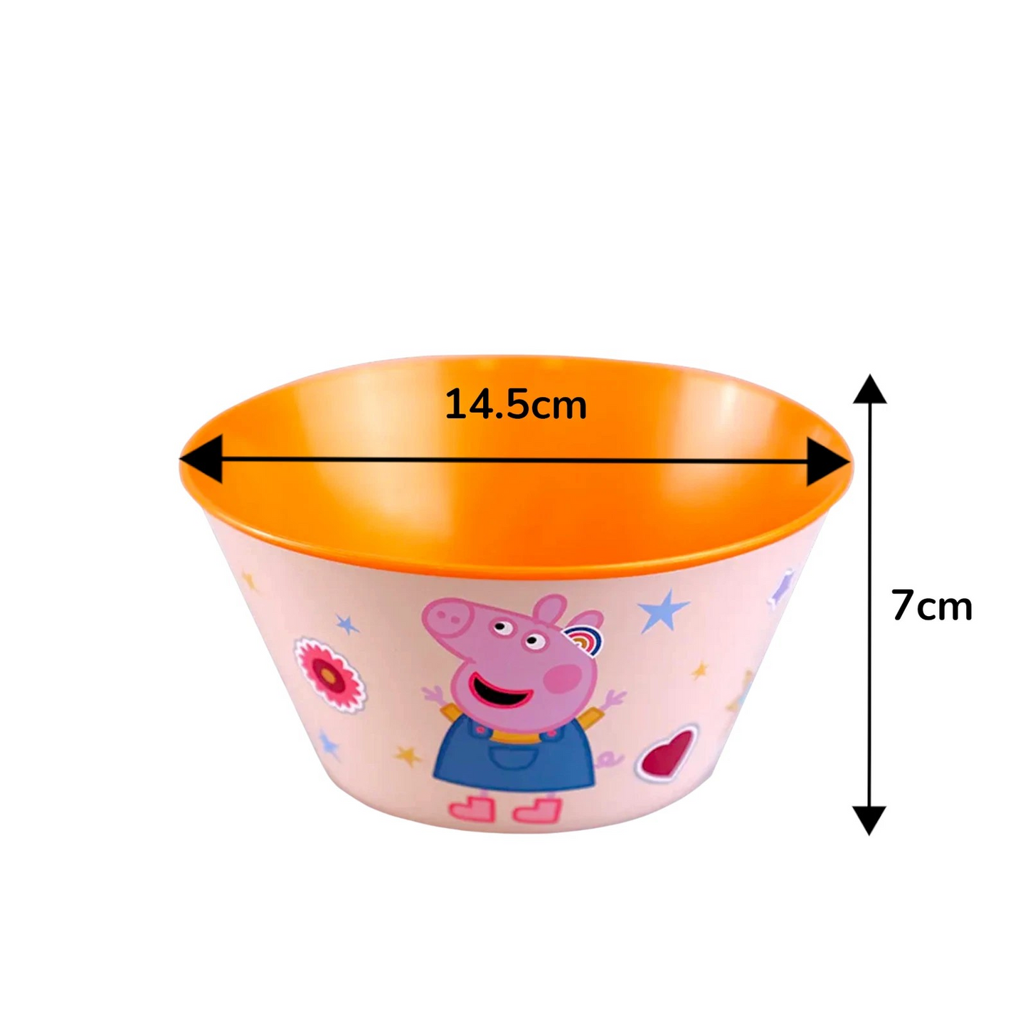 6PC Kids Dinner Tableware Set- Peppa Pig