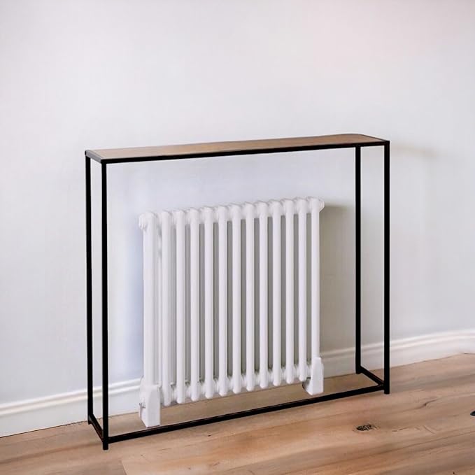 Rustic Freestanding Radiator Console Table