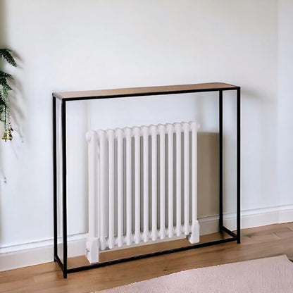 Rustic Freestanding Radiator Console Table