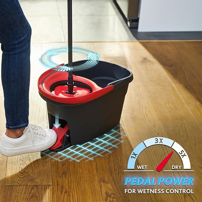 Vileda Turbo Smart Mop with Pedal Bucket