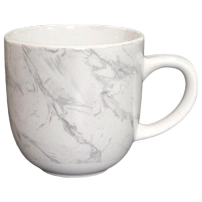 Glossy Marble Stoneware Hot Drink Mugs