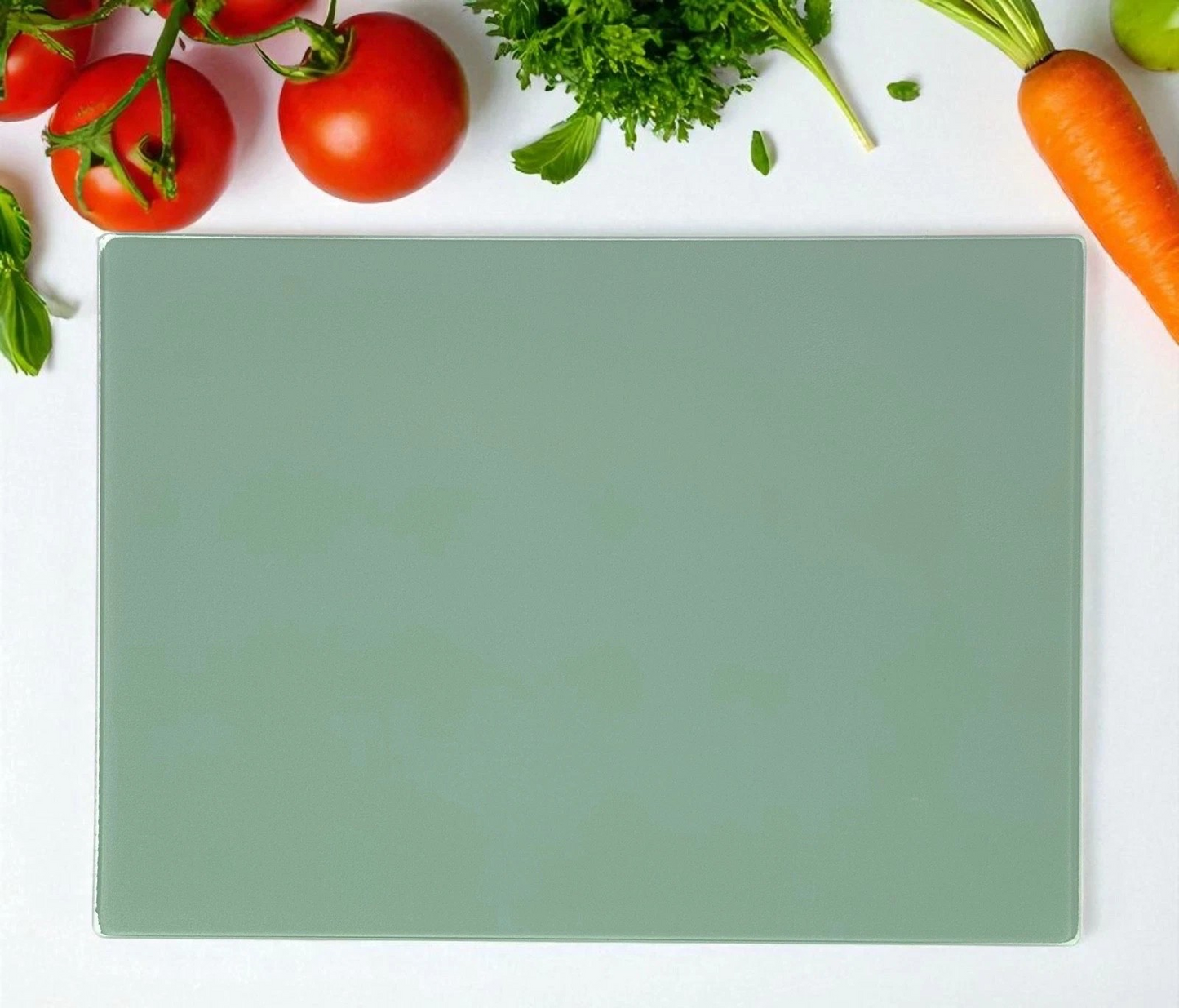 Set of 4 Glass Chopping Board - 4 Assorted Colours