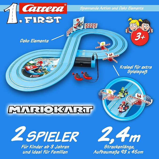 Carrera FIRST Mario Kart Yoshi Nintendo