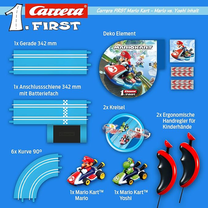 Carrera FIRST Mario Kart Yoshi Nintendo