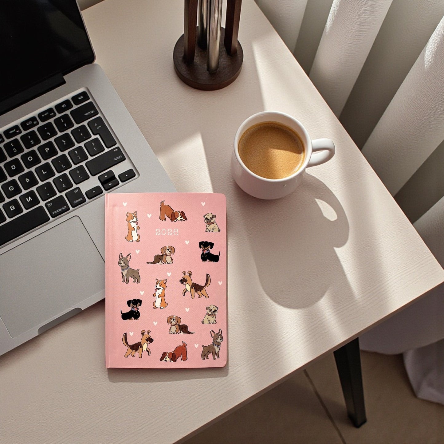 2026 A5 Weekly Diary & Planner – Dogs Design