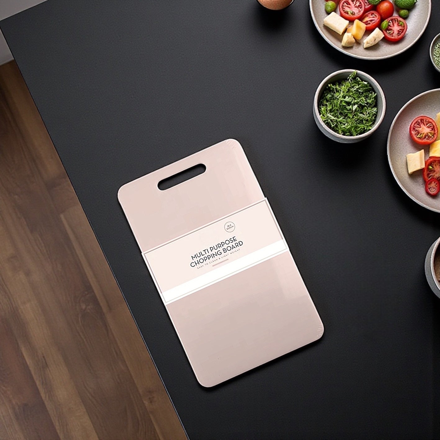 Kitchen Chopping Board Multi-Purpose Cutting Board Food Prep - Pink