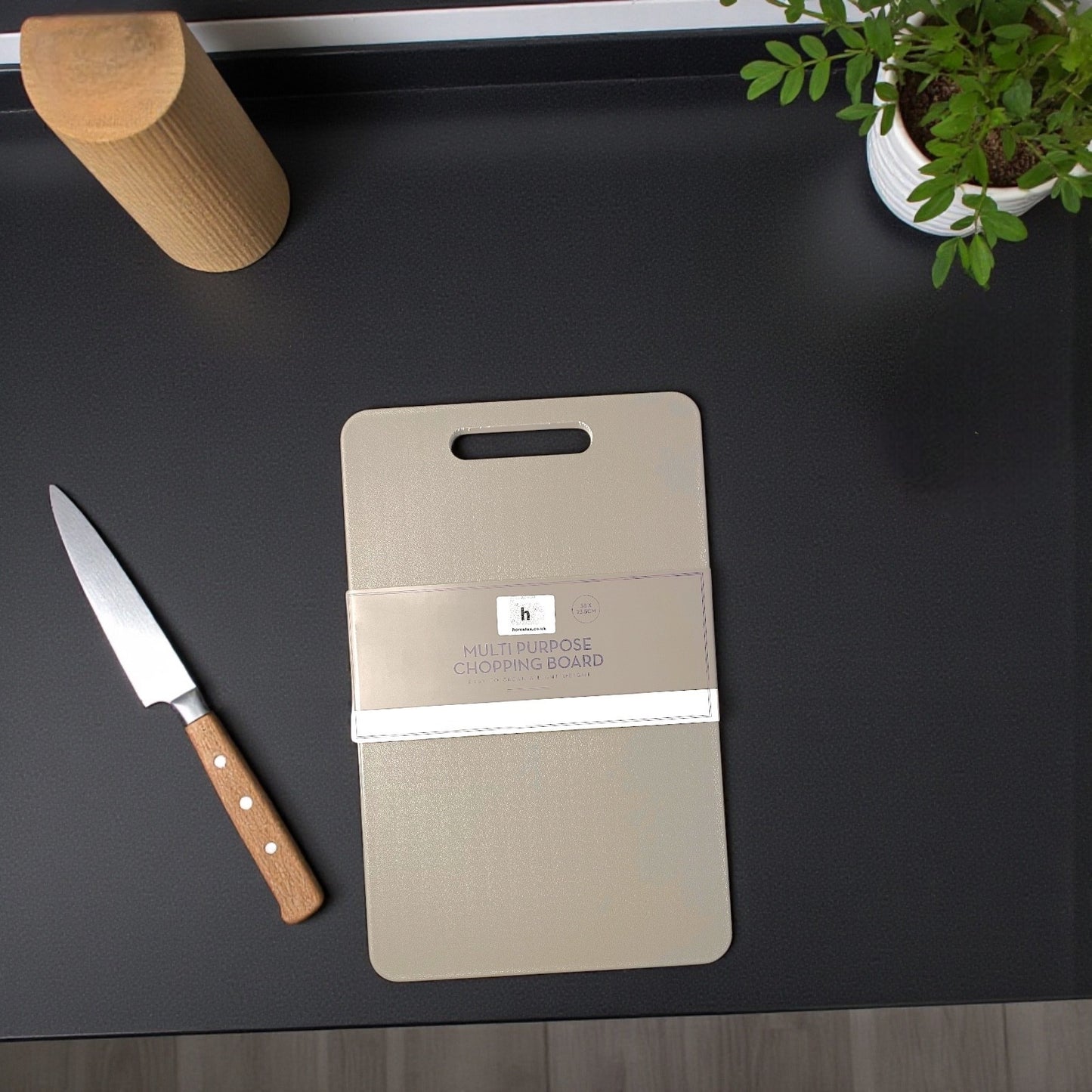 Kitchen Chopping Board Multi-Purpose Cutting Board Food Prep - Natural