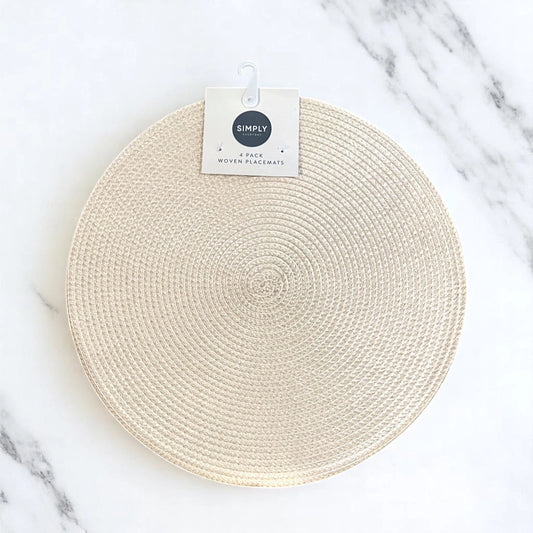 Round Placemats Set Of 4