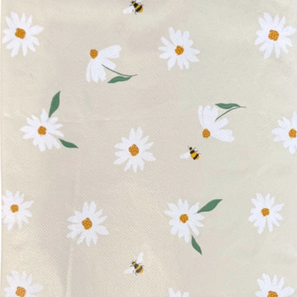 Bumble Bee & Daisy Tablecloth Wipe Clean