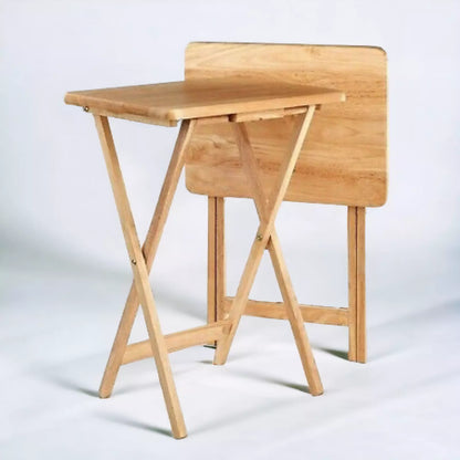 Small Folding Rubberwood Table