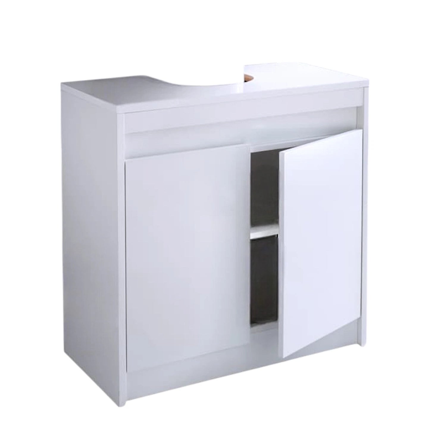 White Bathroom Sink Cabinet