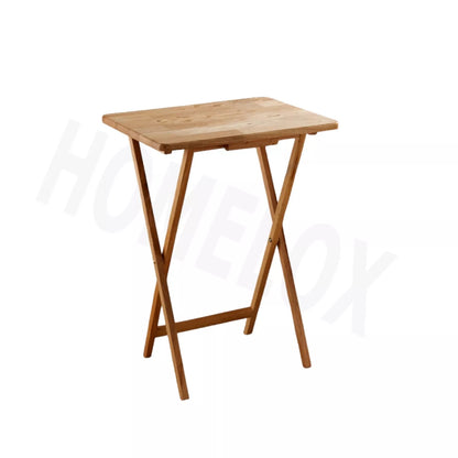 Small Folding Rubberwood Table