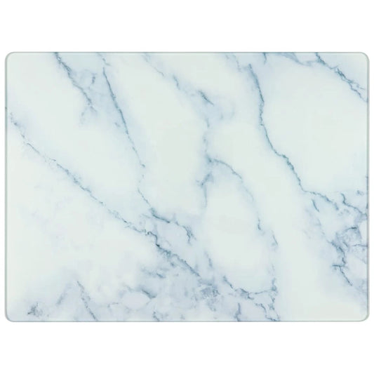 White Marble Tempered Glass Chopping Board