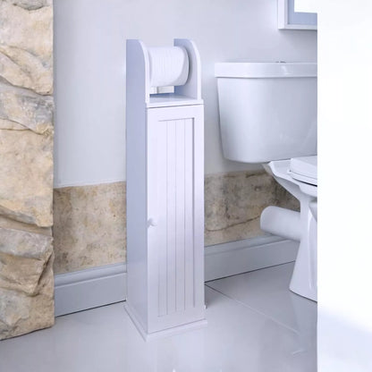 White Toilet Paper Holder