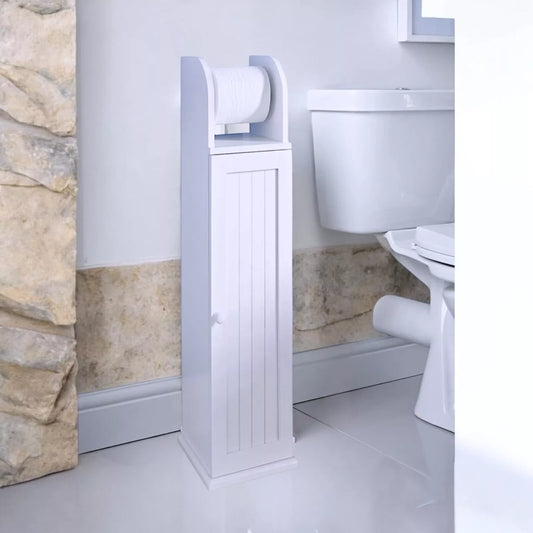 White Toilet Paper Holder