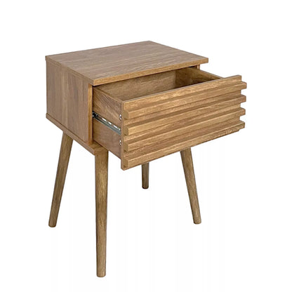 Wooden Nightstand Bedside Table
