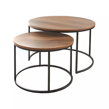 Nest of 2 Coffee Table Round