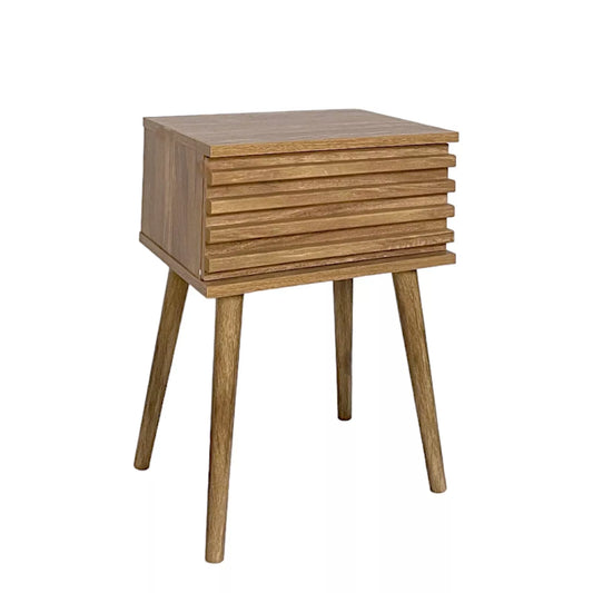 Wooden Nightstand Bedside Table