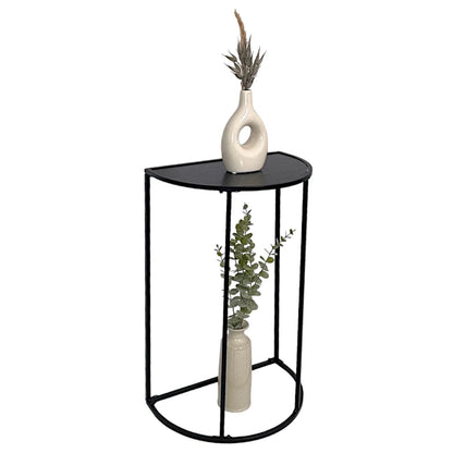 Console Table Semi Circle Tall Plant Table Display