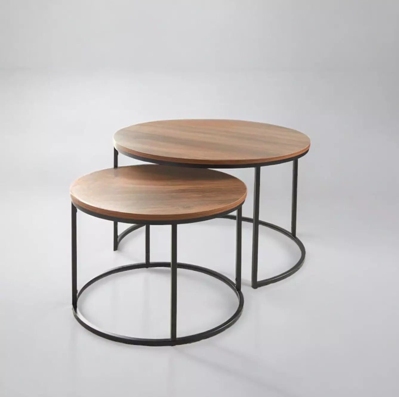 Nest of 2 Coffee Table Round